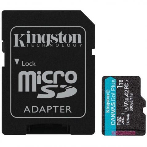 Card memorie Kingston microSD 1TB Canvas Go Plus 170/90MB/s adapter